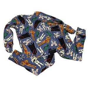Gap Star Wars Organic Cotton Long Sleeve Snug Fit Pajama Set Snug Fit Size 6